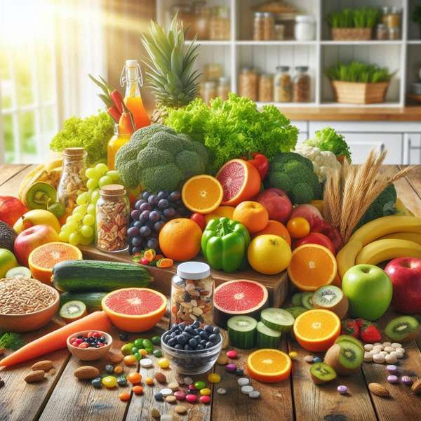 Фото витамины, фрукты